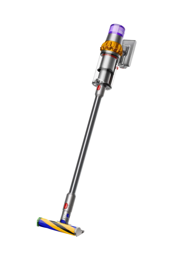 שואב אלחוטי עם תאורת LED לגילוי אבק מיקרוסקופי Dyson V15 Detect Absolute New SV47 דייסון יבואן הרשמי