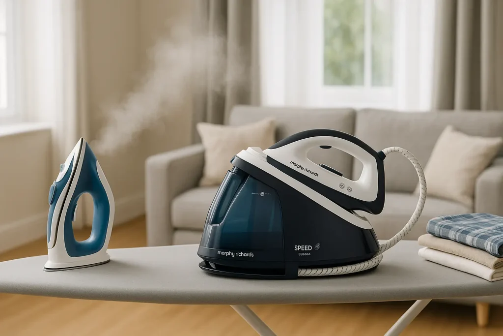 מגהץ קיטור מול מגהץ אדים – השוואה בין שני סוגי מגהצים