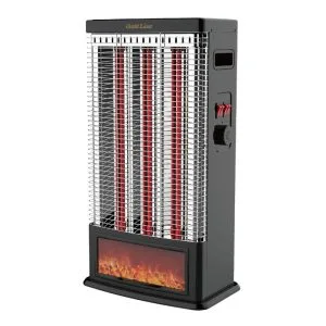 תנור חימום 3+1 ATL-2420 / CARBON Flaming Coals גולד ליין יבואן רשמי