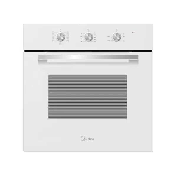 תנור אפייה בנוי מכני 8 תכניות לבן 65DME30004WH MIDEA 6782 יבואן רשמי