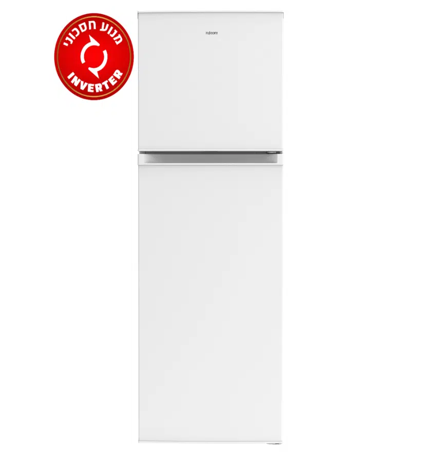 מקרר מקפיא עליון פוג'יקום FJ-NF295W בנפח 276 ליטר בצבע לבן עם מערכת NO FROST