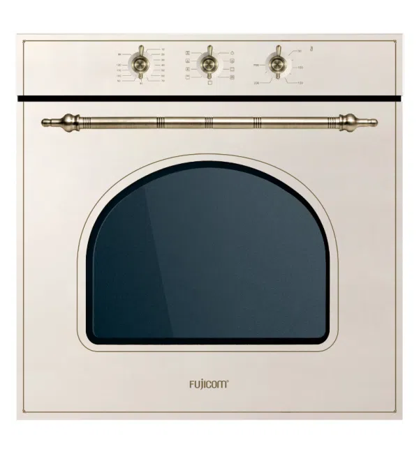תנור אפייה בנוי מכני 73 ליטר רטרו שמנת FJ-BIOVRT90W פוג'יקום