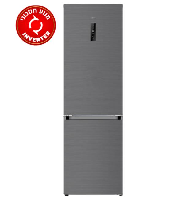 מקרר מקפיא תחתון 320 ליטר NO-FROST FJ-NF374DX נירוסטה מושחרת פוג'יקום
