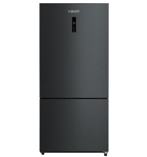 מקרר מקפיא תחתון 680 ליטר NO-FROST FJ-NF683DX נירוסטה מושחרת פוג'יקום